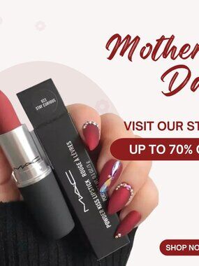 MAC Powder Kiss Lipstick 923 Stay Curious 0.1 Oz/ 3g